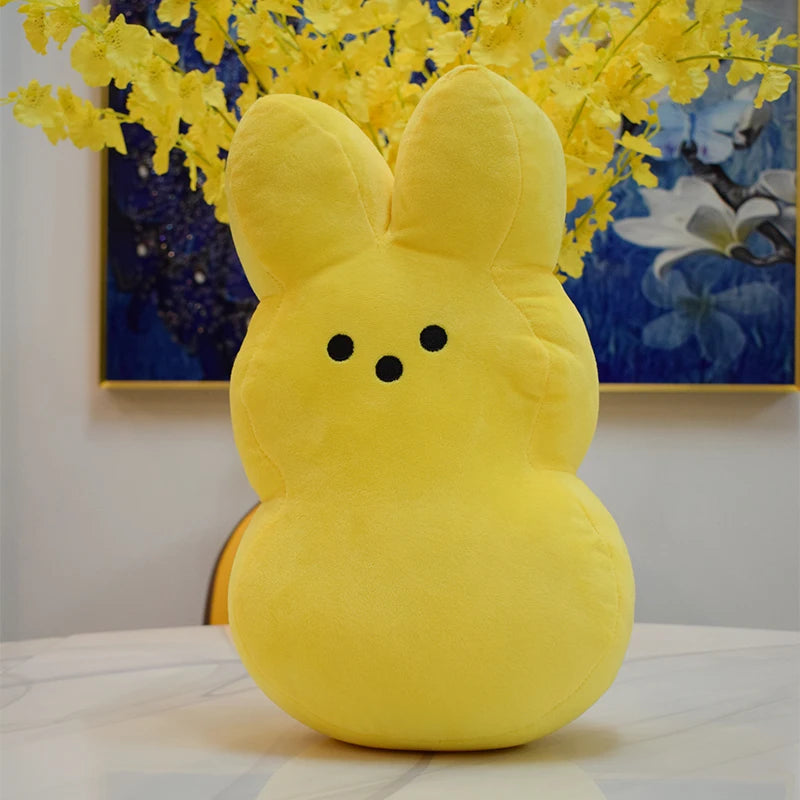 15cm 20cm 50 Easter Bunny Peeps Plush Toys  Cute Rabbit Simulation Stuffed Animal Doll Kids Children Soft Pillow boy girl Gifts