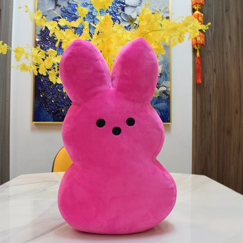 15cm 20cm 50 Easter Bunny Peeps Plush Toys  Cute Rabbit Simulation Stuffed Animal Doll Kids Children Soft Pillow boy girl Gifts