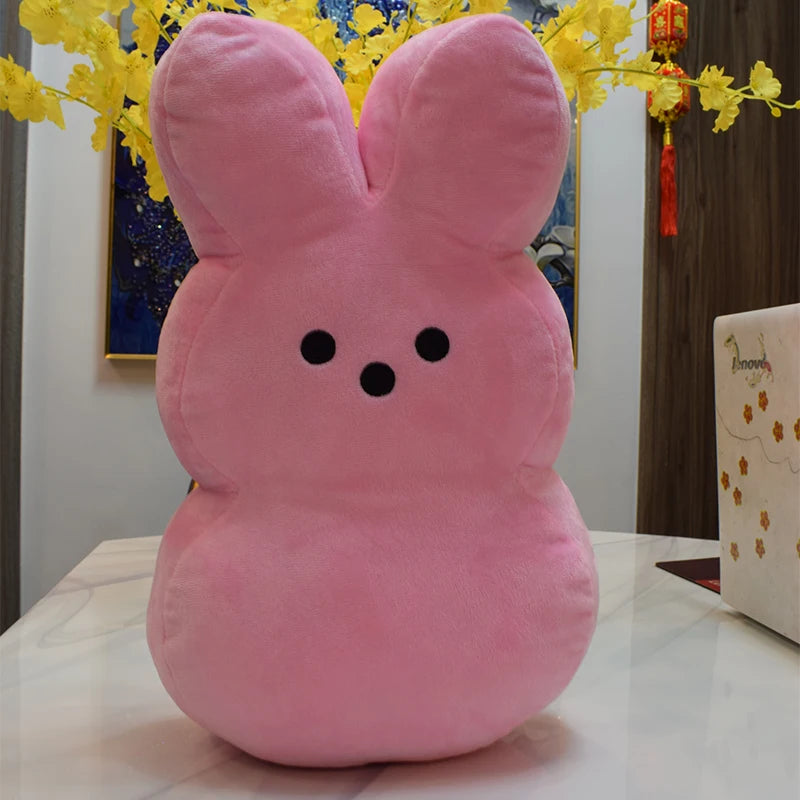 15cm 20cm 50 Easter Bunny Peeps Plush Toys  Cute Rabbit Simulation Stuffed Animal Doll Kids Children Soft Pillow boy girl Gifts